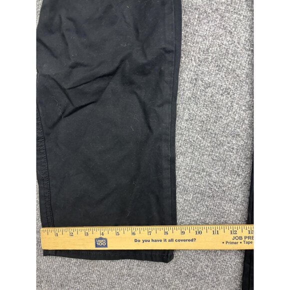 Vans Pants Mens Medium Black Elastic Waist Chino Drawstring Skate Casual - Picture 7 of 9